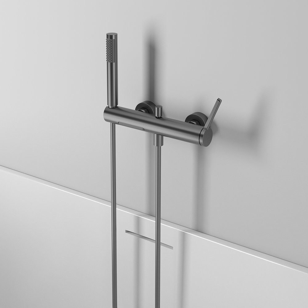 Hot Sale Single Handle 2 Way Diverter Bathroom Hot And Cold Water Mixer With Shower Faucet