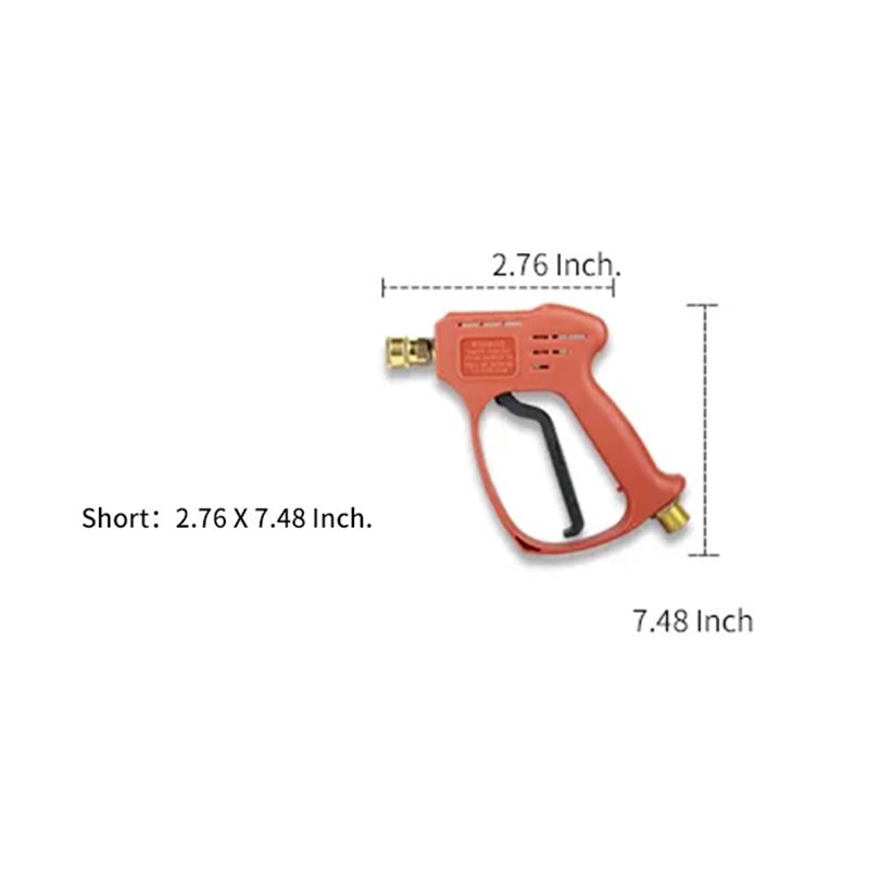 SPS High Pressure 5000PSI Water Gun Pure Copper Valve Cleaner Spray Gun Car Washing Cleaning