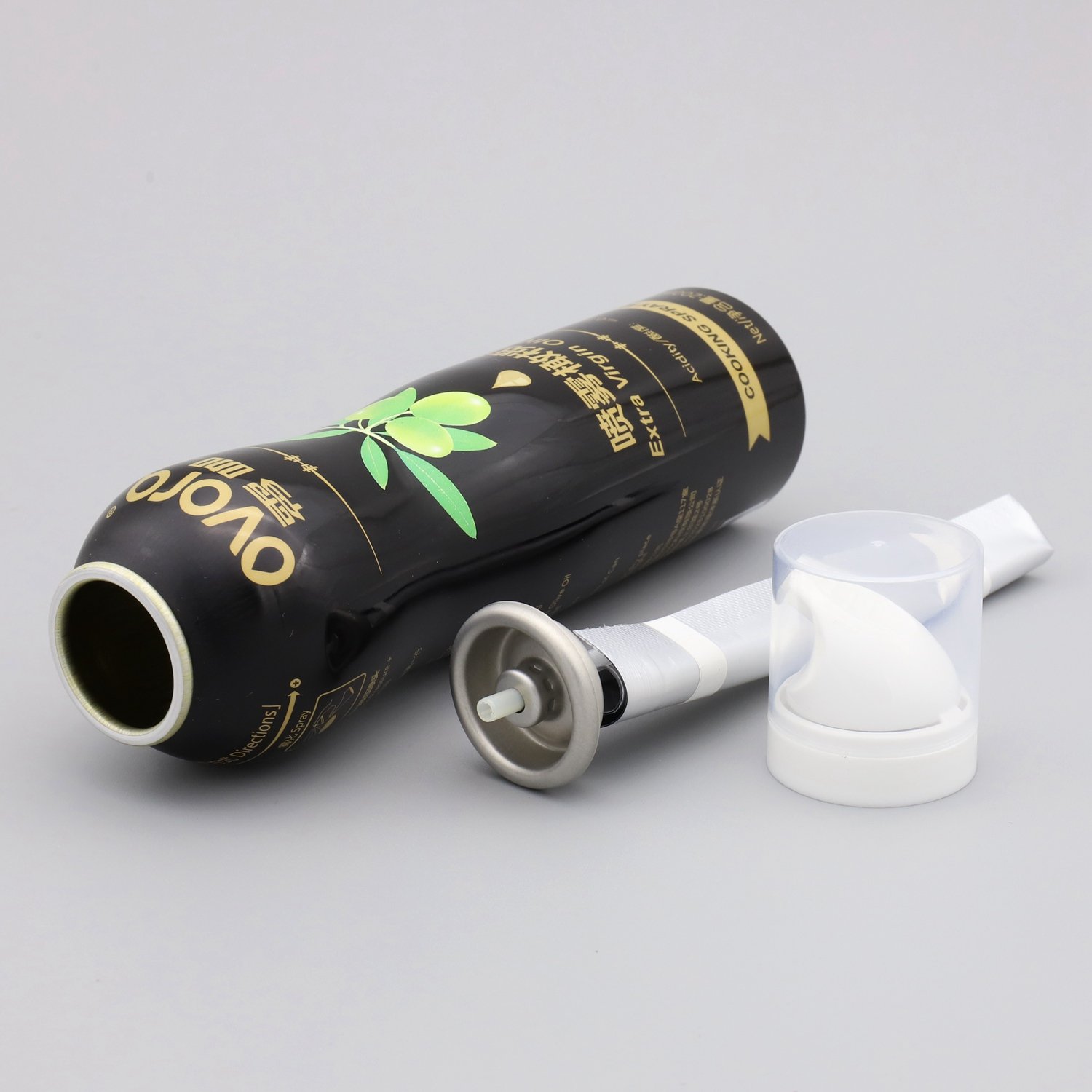 200ml Wholesale Empty Aerosol Spray Cooking Olive Oil Spray Bottle/Jerry Cans
