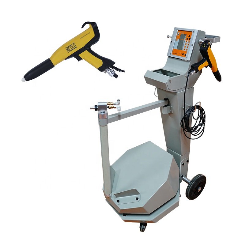 Electrostatic box feed digital valve control powder coating machine for quick color change