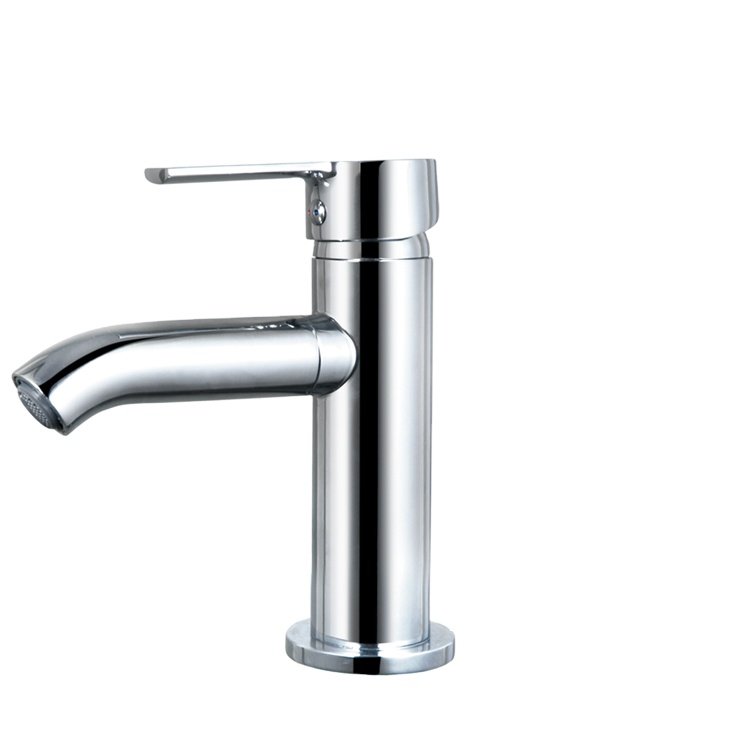 Chaoling hot-sale deck mounted L shape SS pull out sprayer washing basin mixer faucet