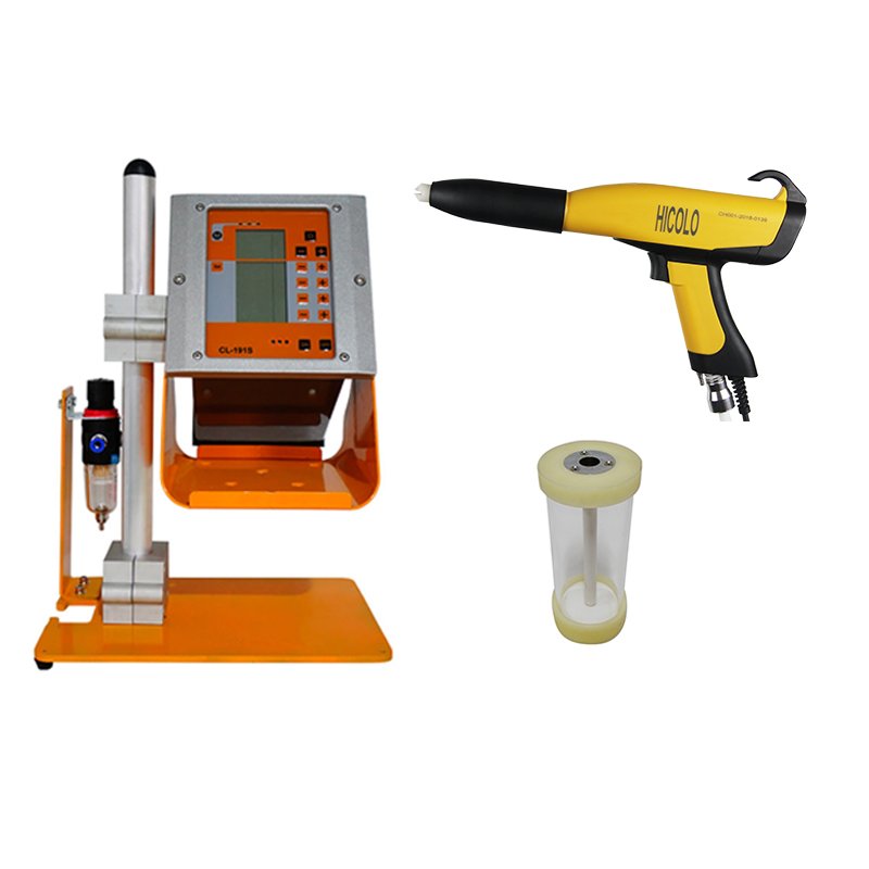 COLO-191S Portable electrostatic Powder Coating Gun Kit
