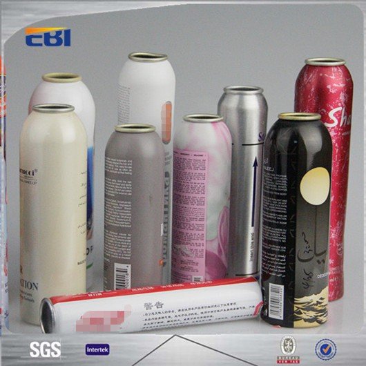 2019 Empty aluminum spray deodorant aerosol can