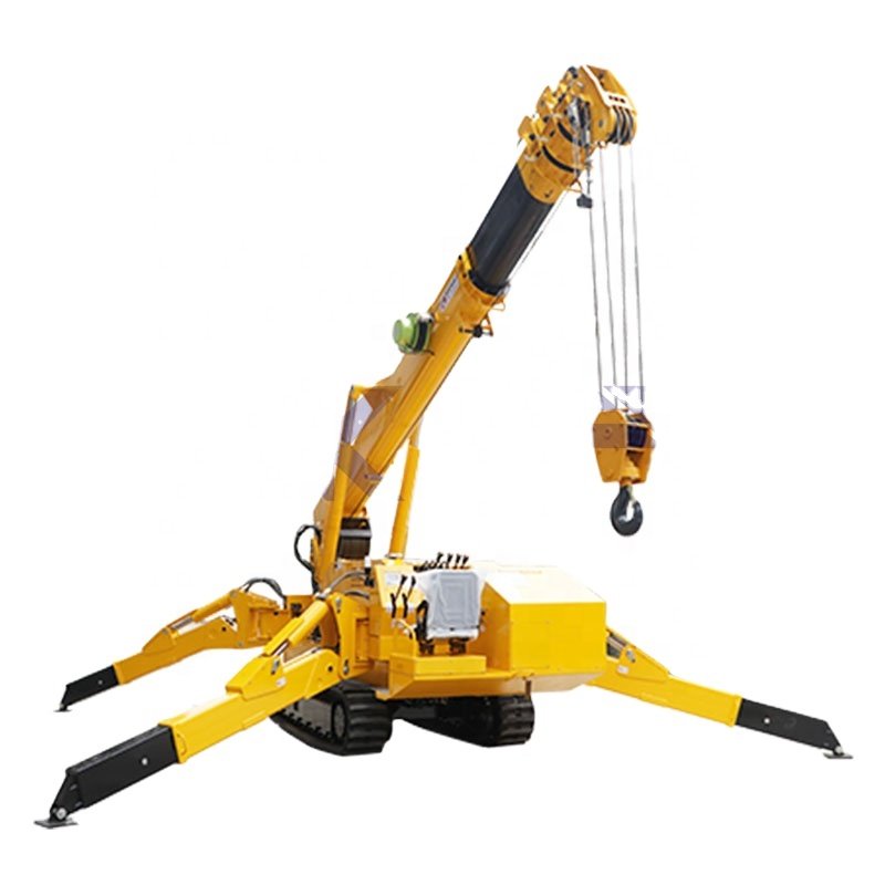2ton 5ton 8ton Indoor Outdoor Electric Telescopic Spider Crane