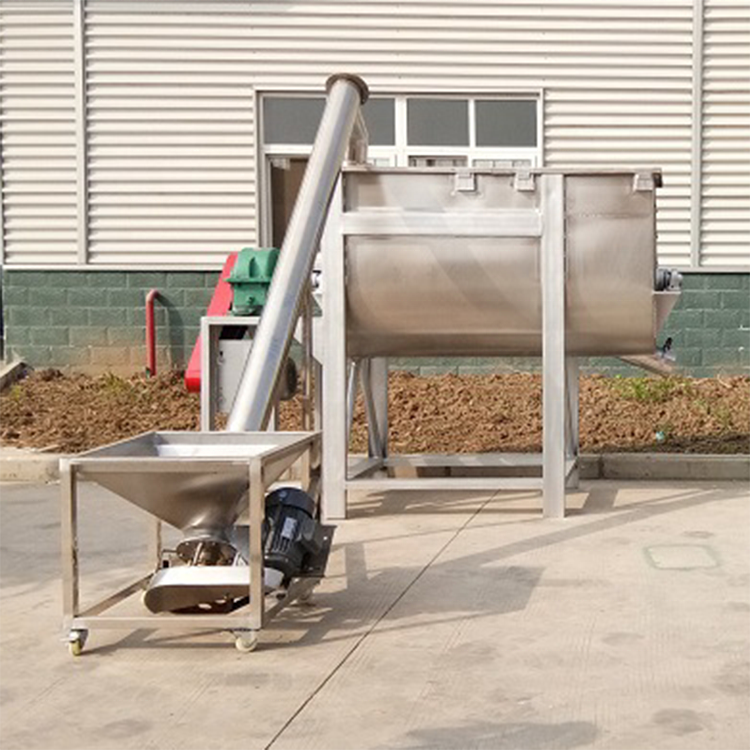 Stainless steel powder mixer red chilli pepper mixer lab scale 20l 50l 100l ribbon salt spice blender dry powder mixer