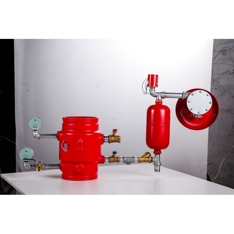 ZSFZ150 6 inch Ductile Cast Iron Groove Wet Alarm Valve