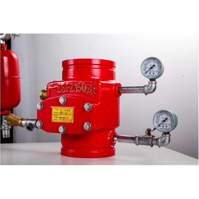 ZSFZ150 6 inch Ductile Cast Iron Groove Wet Alarm Valve