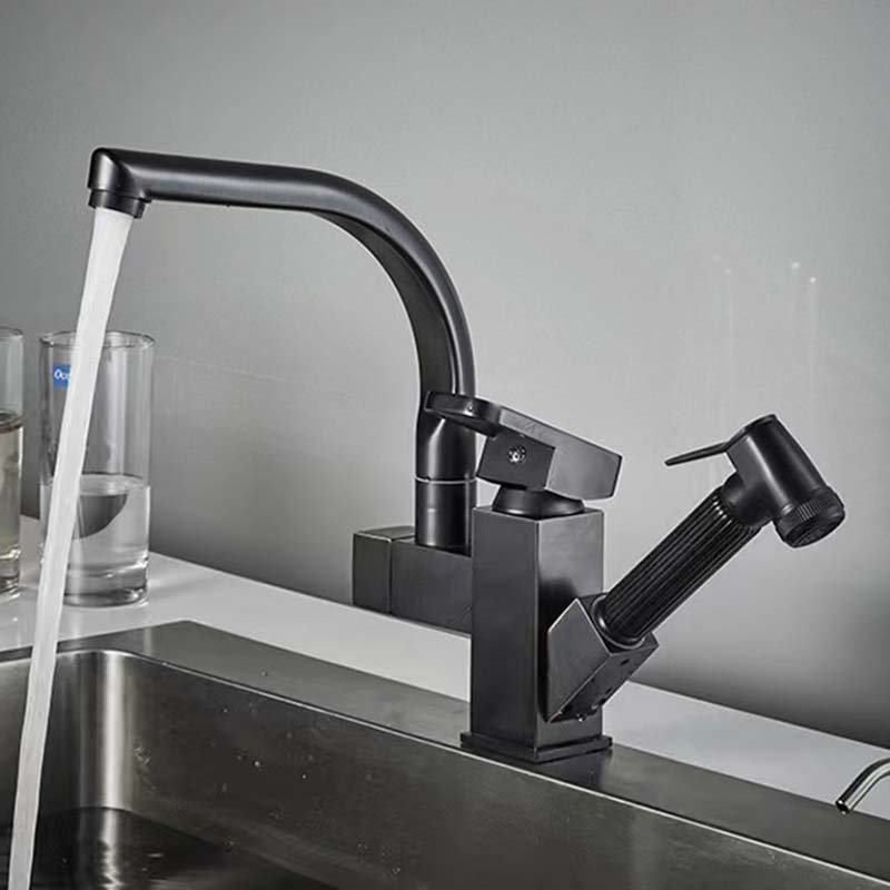Ceramic valve core 360 degree rotary Multi angle water outlet Handmade faucet