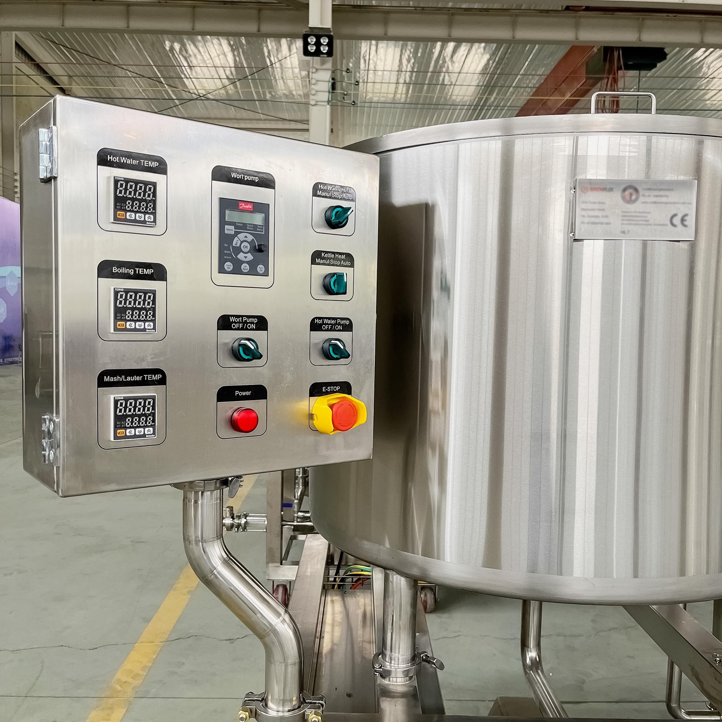 CARRY 300L Stainless Steel Beer Brewing Mashing Equipment High Quality Turnkey Solution Brewhouse For restaurant Brewpub