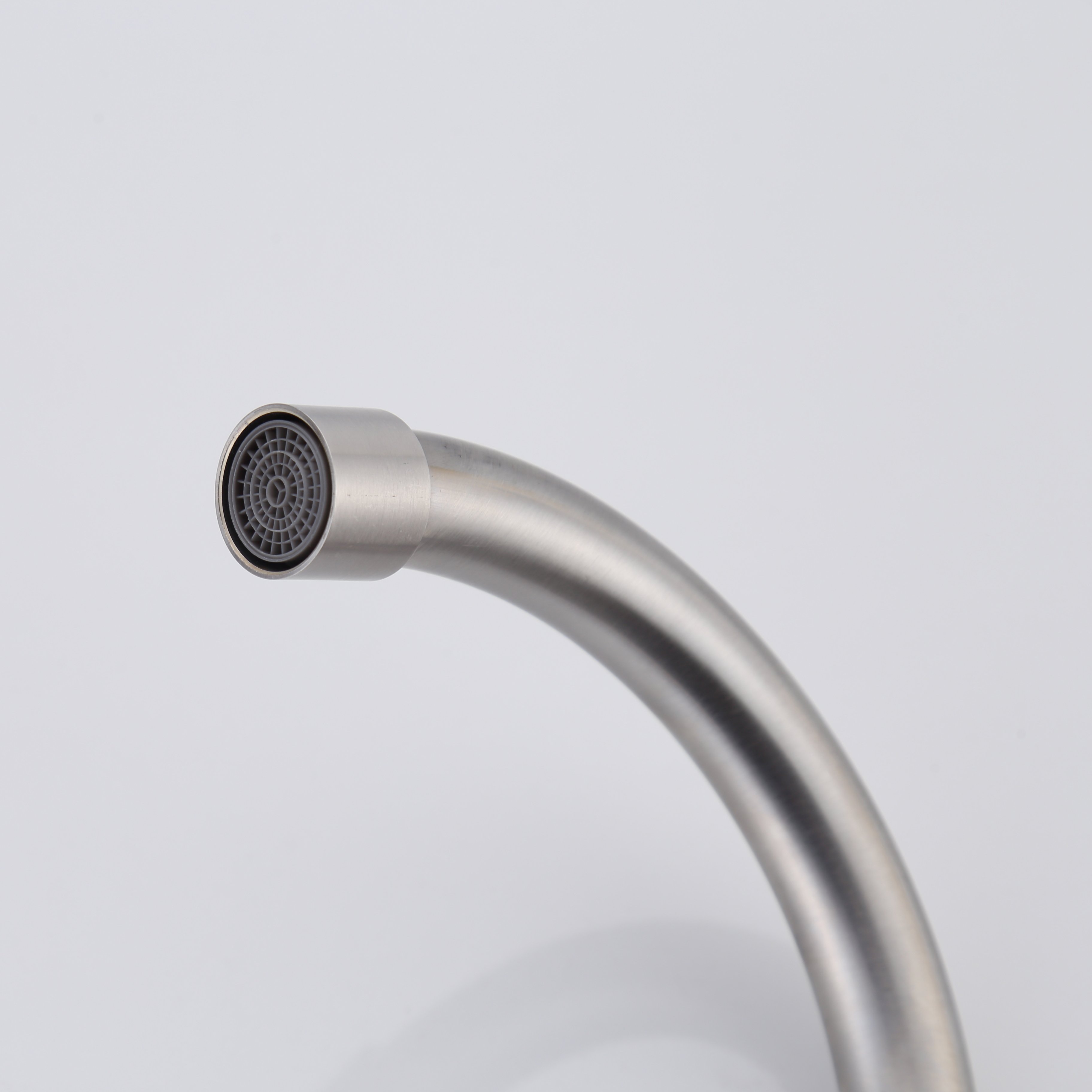 Modern ZHE Kitchen Faucet with 304 Stainless Steel Brushed Nickel Basin Rack Declothes Hanger Pull down Spray Ceramic Valve Core
