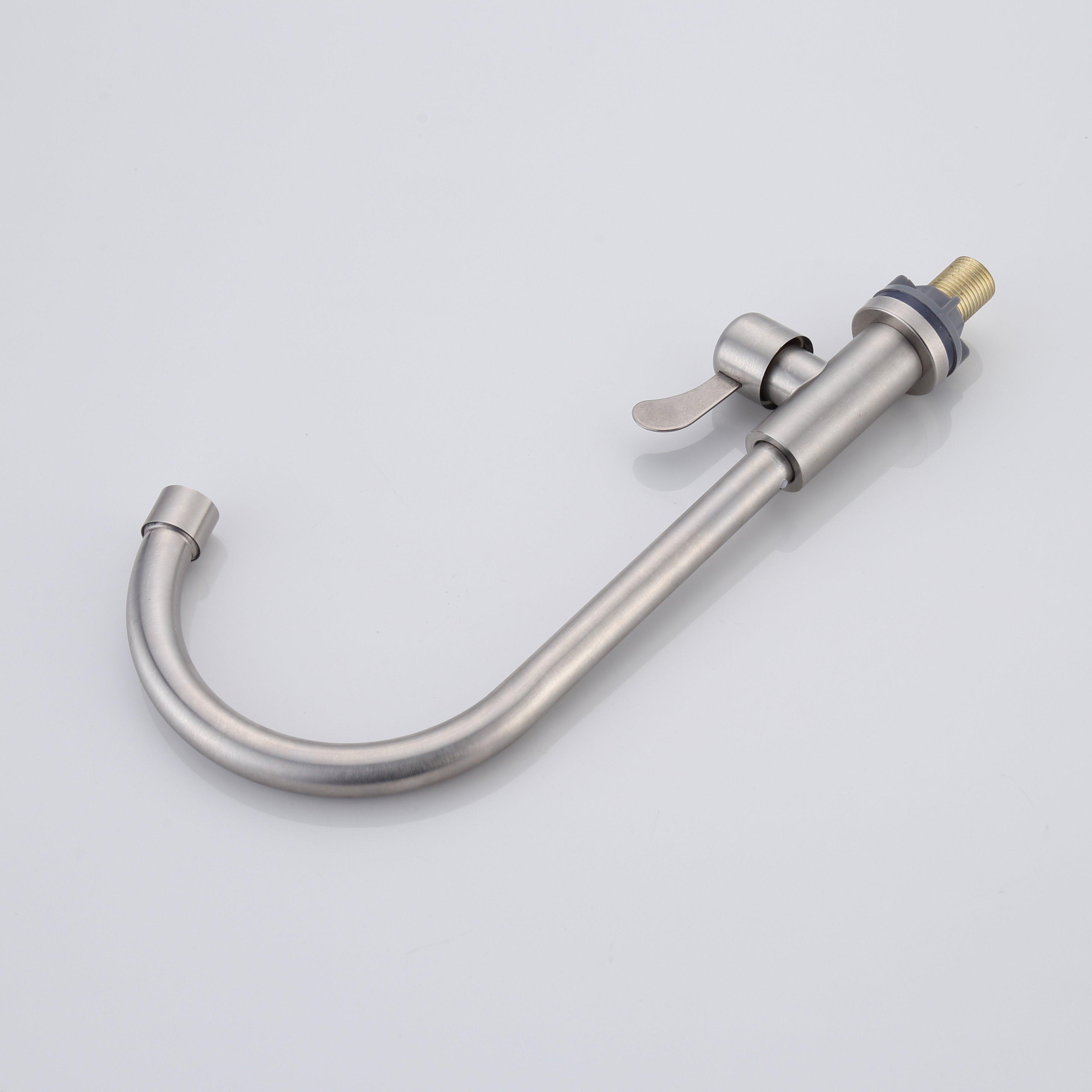 Modern ZHE Kitchen Faucet with 304 Stainless Steel Brushed Nickel Basin Rack Declothes Hanger Pull down Spray Ceramic Valve Core