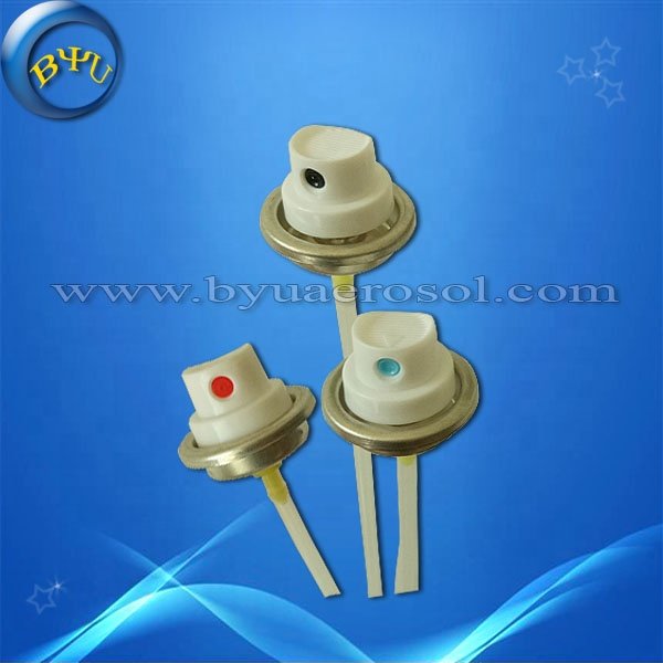 High standard aerosol valve with nozzle air freshener aerosol spray valve and actuator