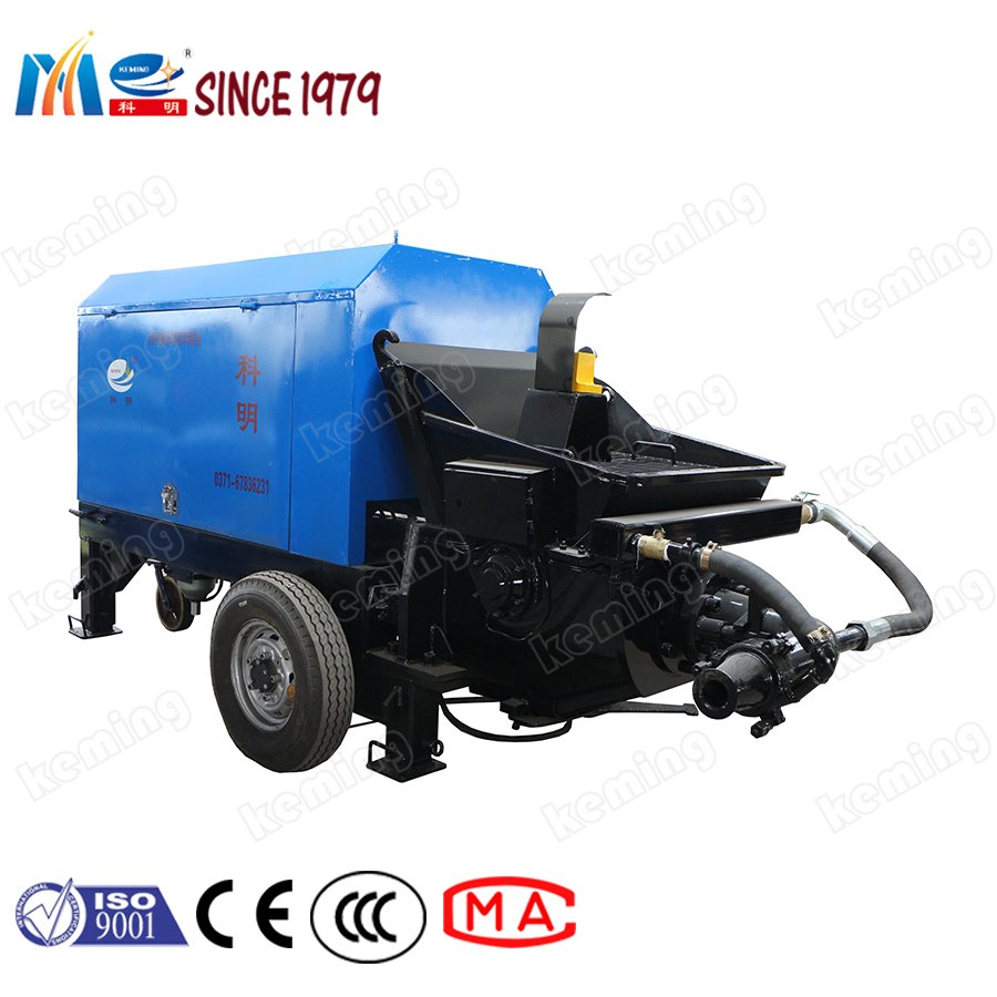 KBS concrete pump wet concrete pumping equipment Concrete jet wet shotcrete machine for mountain surface spraying