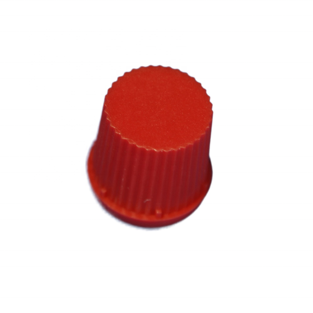 High-quality refined butane gas stove aerosol valve with red safety cap