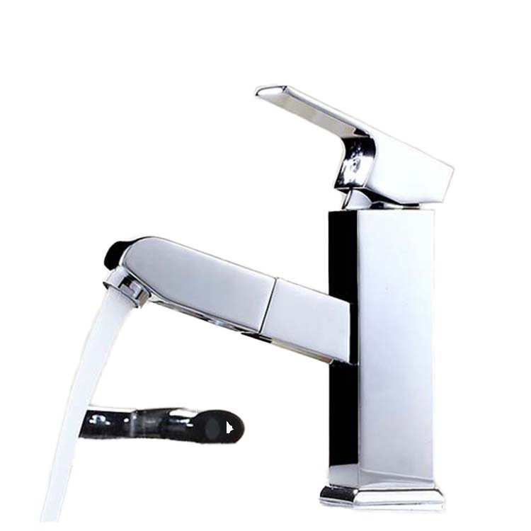 Changli Lai Modern Single-Handle Bathroom Faucet Hot and Cold Deck Style Sink Faucet with Ceramic Valve Core Metered Design