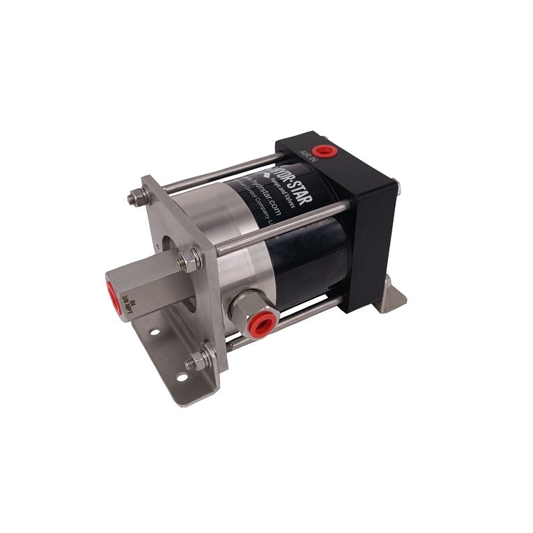 Similar haskel 3 inch high pressure single drive single acting air driven liquid pump for water or oil service