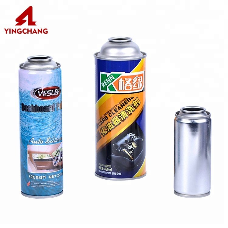 Customized available aerosol spray can for car cleaner