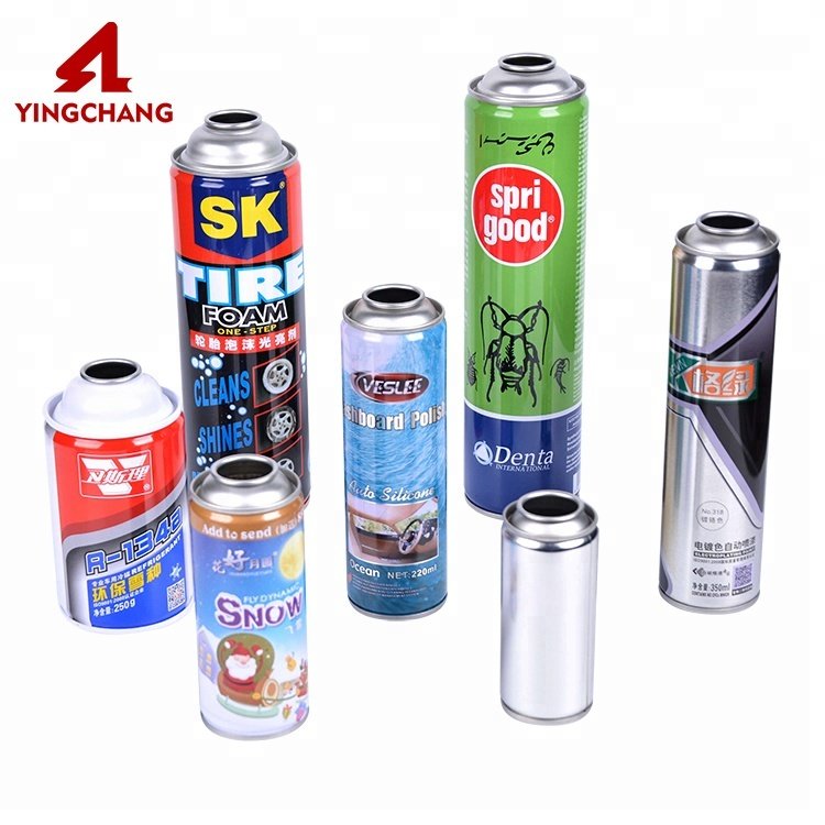 Customized available aerosol spray can for car cleaner