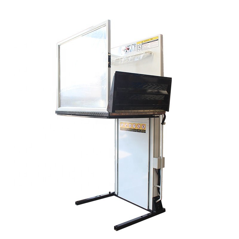 2.5m 3m 4m Customized Electric Wheelchair Vertical Lift Stair Lift With Europe CE