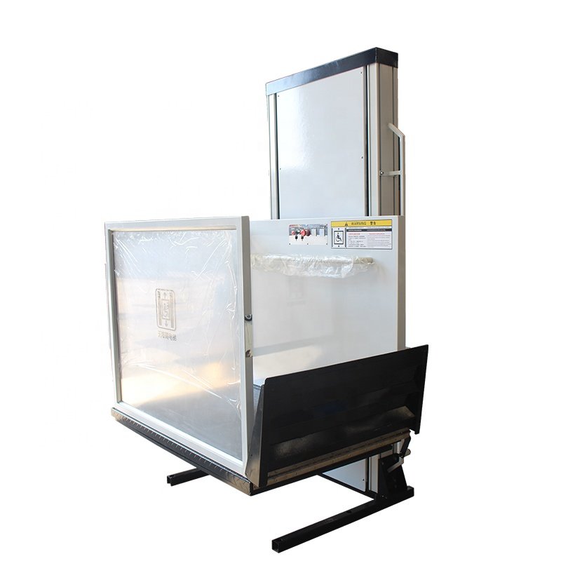 2.5m 3m 4m Customized Electric Wheelchair Vertical Lift Stair Lift With Europe CE