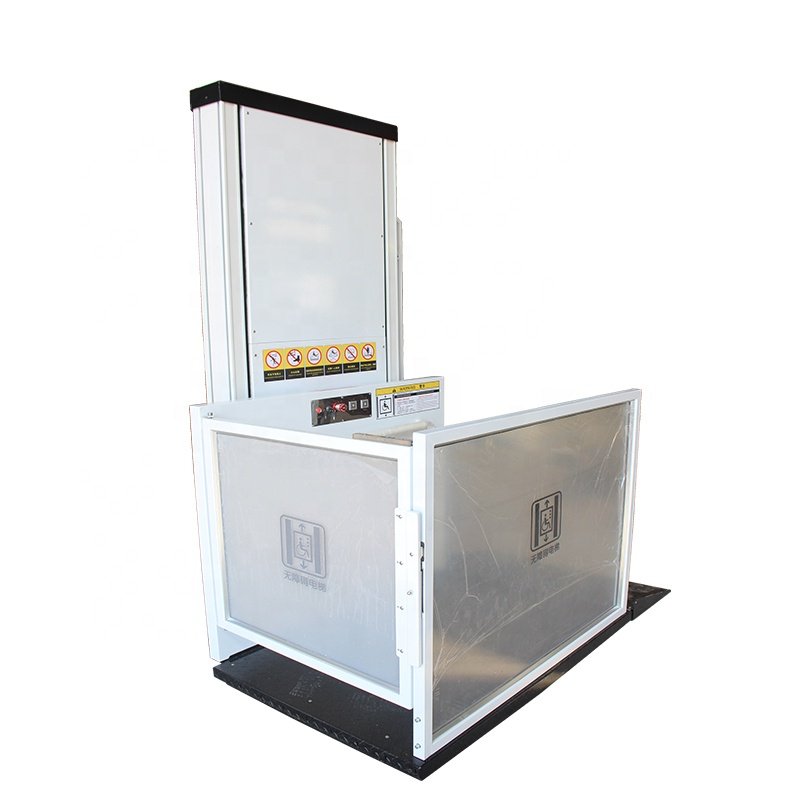 2.5m 3m 4m Customized Electric Wheelchair Vertical Lift Stair Lift With Europe CE