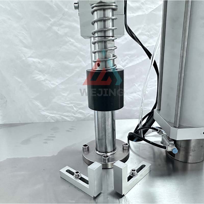 Customized BOV Bag On Valve Semi Automatic Aerosol Liquid Filling Machine