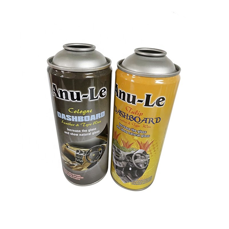 57mm Aerosol Can Custom Empty Metal Tin Tinplate Aerosol Spray Can with actuators and valves