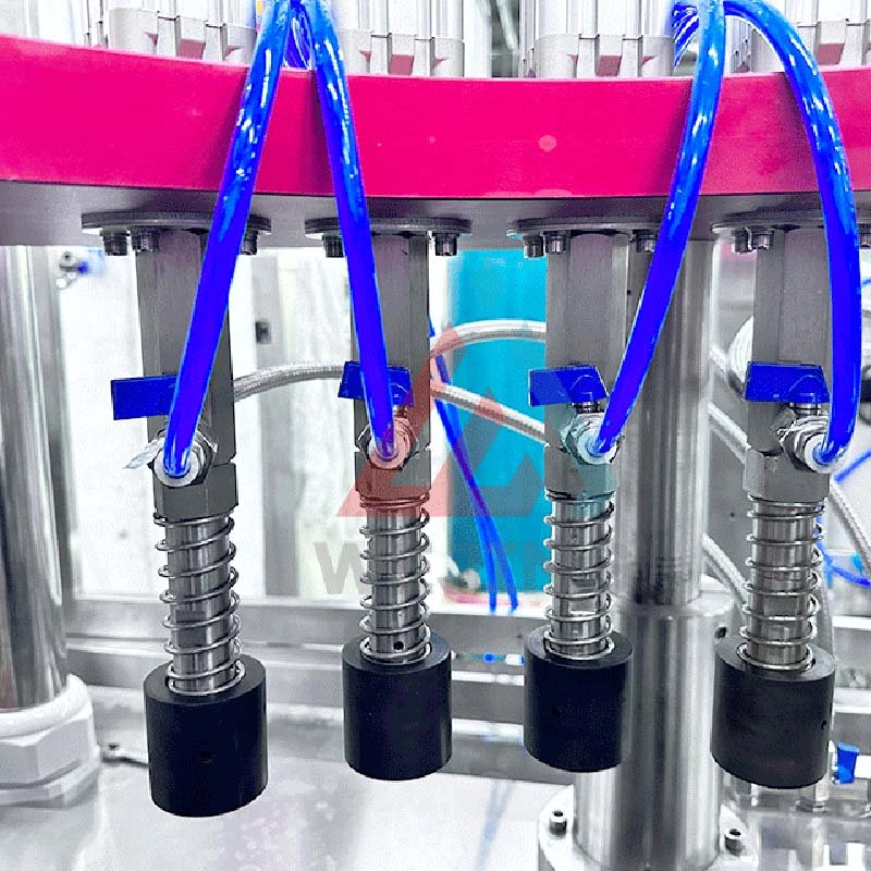 Full Automatic Bov Bag On Valve Aerosol Filling Sealing Capping Machine For Sale