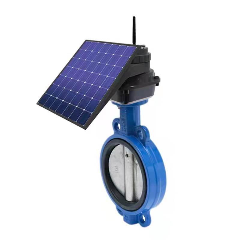 Solar Powered Farm Irrigation System Pe Material Micro Spray Tube Spraying Rain Hose on off auto smart valve