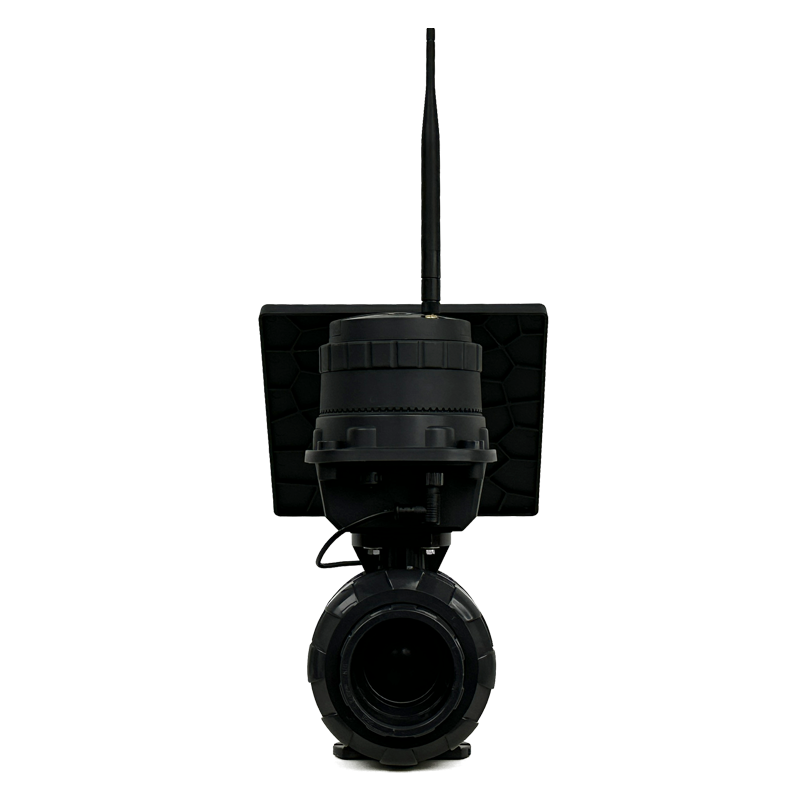 Solar Powered Farm Irrigation System Pe Material Micro Spray Tube Spraying Rain Hose on off auto smart valve
