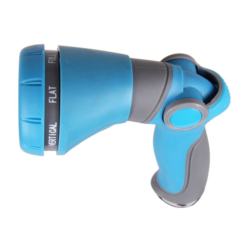 8 Adjustable Pattern On Off Valve Garden Water Spray Nozzle Gun