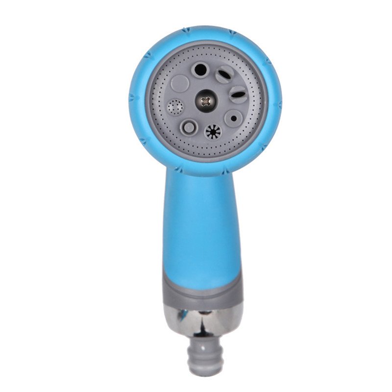 8 Adjustable Pattern On Off Valve Garden Water Spray Nozzle Gun