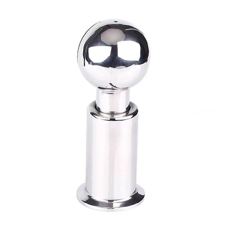 HEYI SS304 316 Elliptical cleaning ball valvel Rotary Sanitary Spray ball