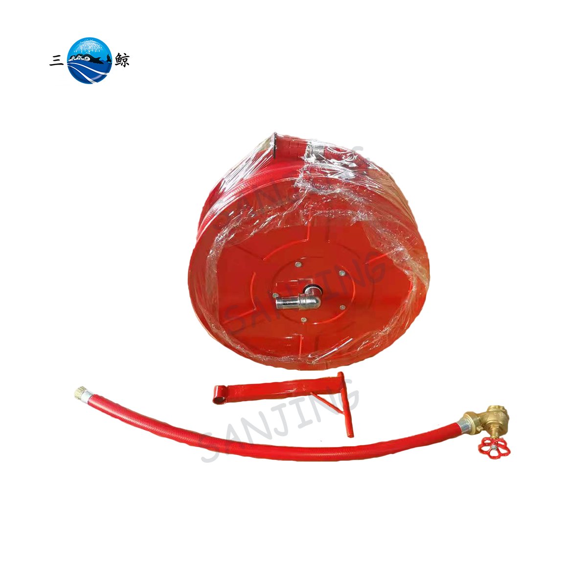 Hot Sales Manual Swing Type 25mmx30m 1.2MPa Pressure fire hose reel for fire protection system