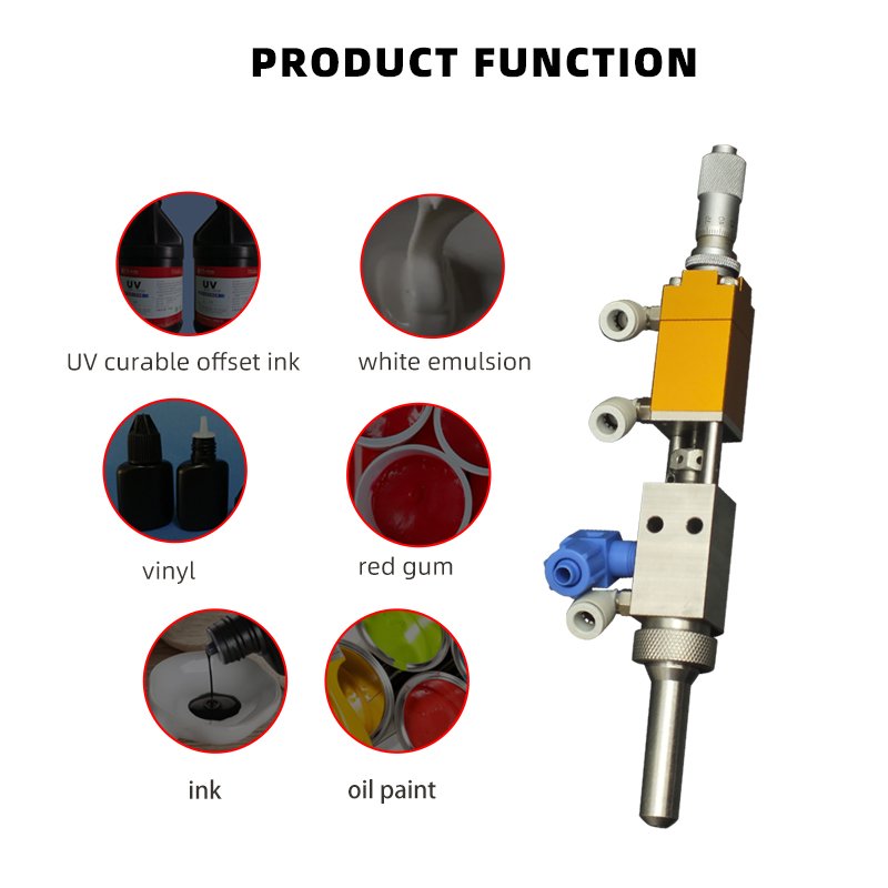 DJF-42 yellow spray valve Single liquid Glue Dispensing Valve Dispensing spray Valve