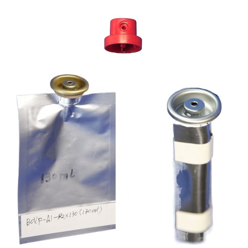 manufacturer 1 inch high quality aerosol cans bag on valve aerosol BOV