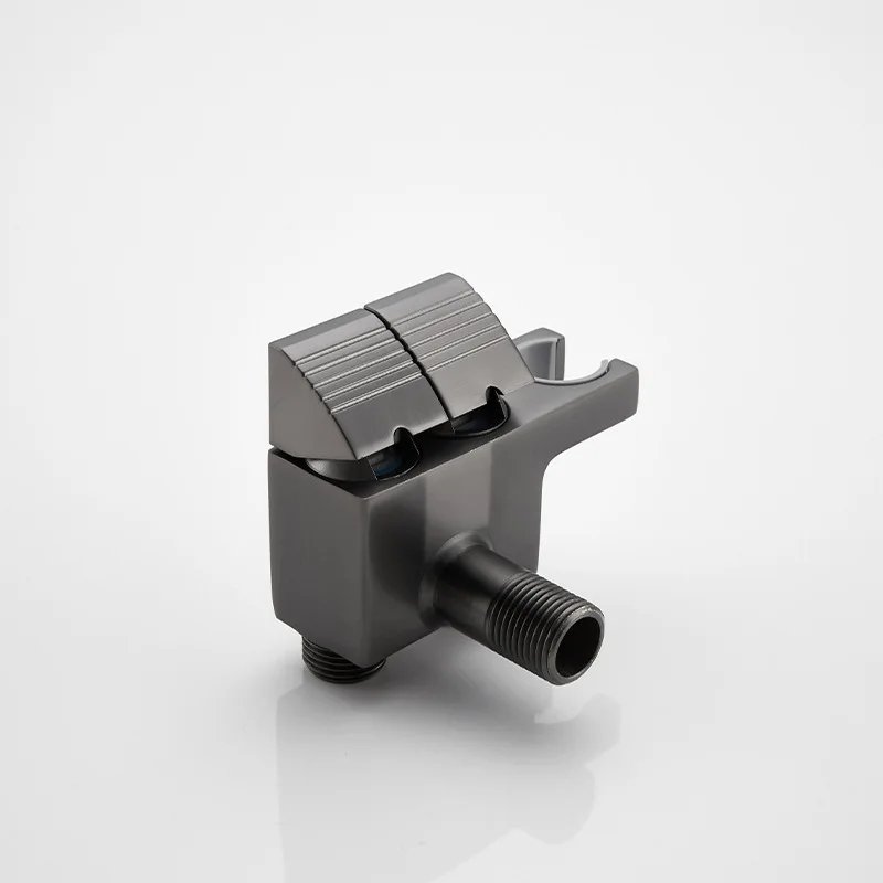 Hygienic Shower Toilet Bidet Faucet Double Outlet Angle Valve Sprayer Set for Bathroom