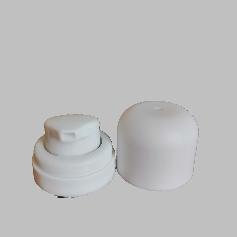 One inch spray valve actuator white foam aerosol cap actuator use for air freshener shaving foam
