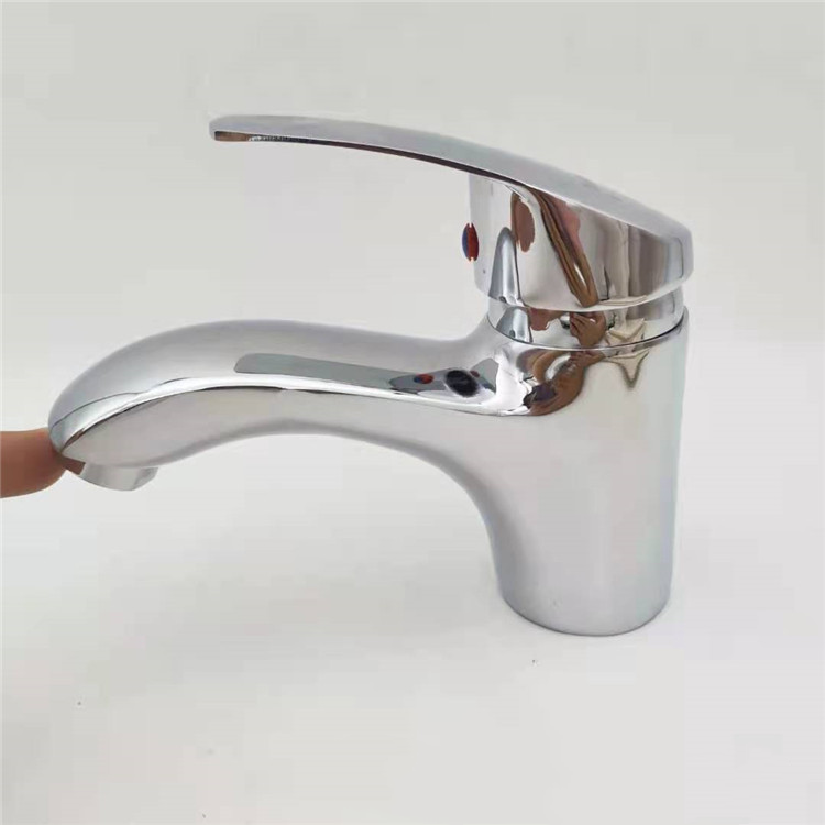 NES-JL7 Ceramic valve core basin single-hole faucet Sun horseshoe single-hole washbasin basin bathroom hot and cold mixed faucet