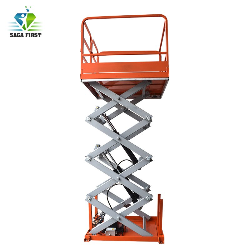 1m to 6m Lifting Height Platform Electric Hydraulic Mini Scissor Lift Table System 4m