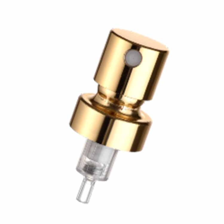 Aluminium shiny gold silver black 15/400 18/400 20/400 crimp perfume spray pump
