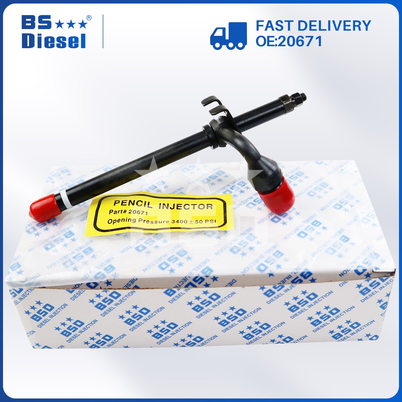 Hot Sale Diesel Engine Fuel Injector A140829 20671 Pencil Injector Nozzle For Tractor Diesel Injector
