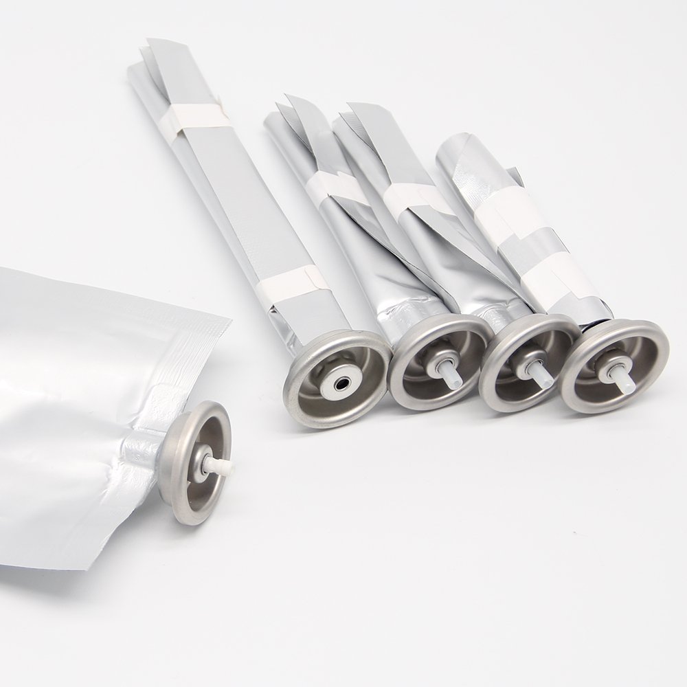 Aerosol can Bag On Valve Male aluminum valve for fir extinguisher use wholesale