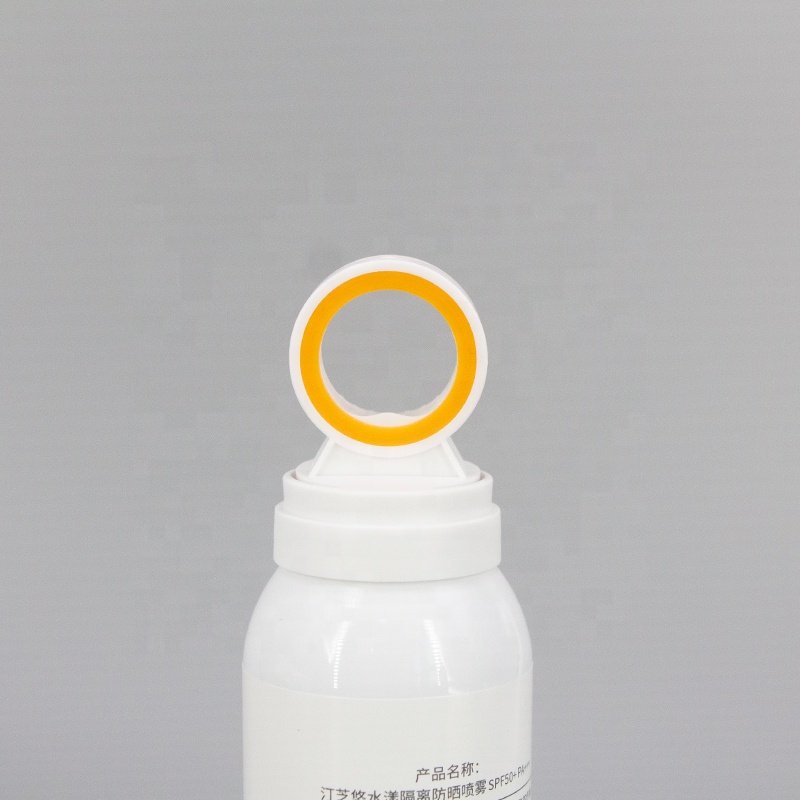 Low MOQ premium custom aluminium perfume spray bottle empty aerosol spray can for cosmetics packaging jar