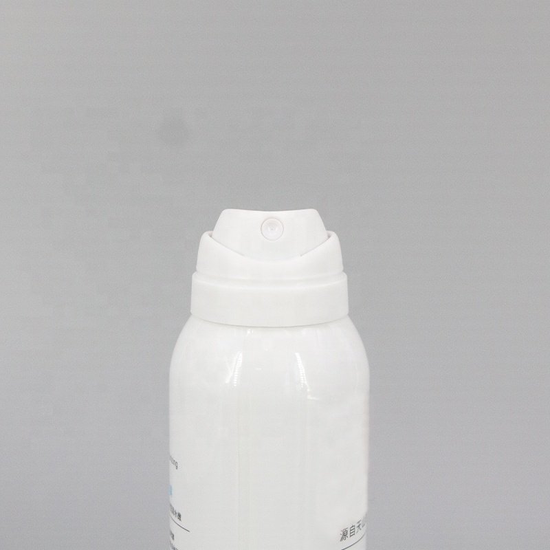 Low MOQ premium custom aluminium perfume spray bottle empty aerosol spray can for cosmetics packaging jar