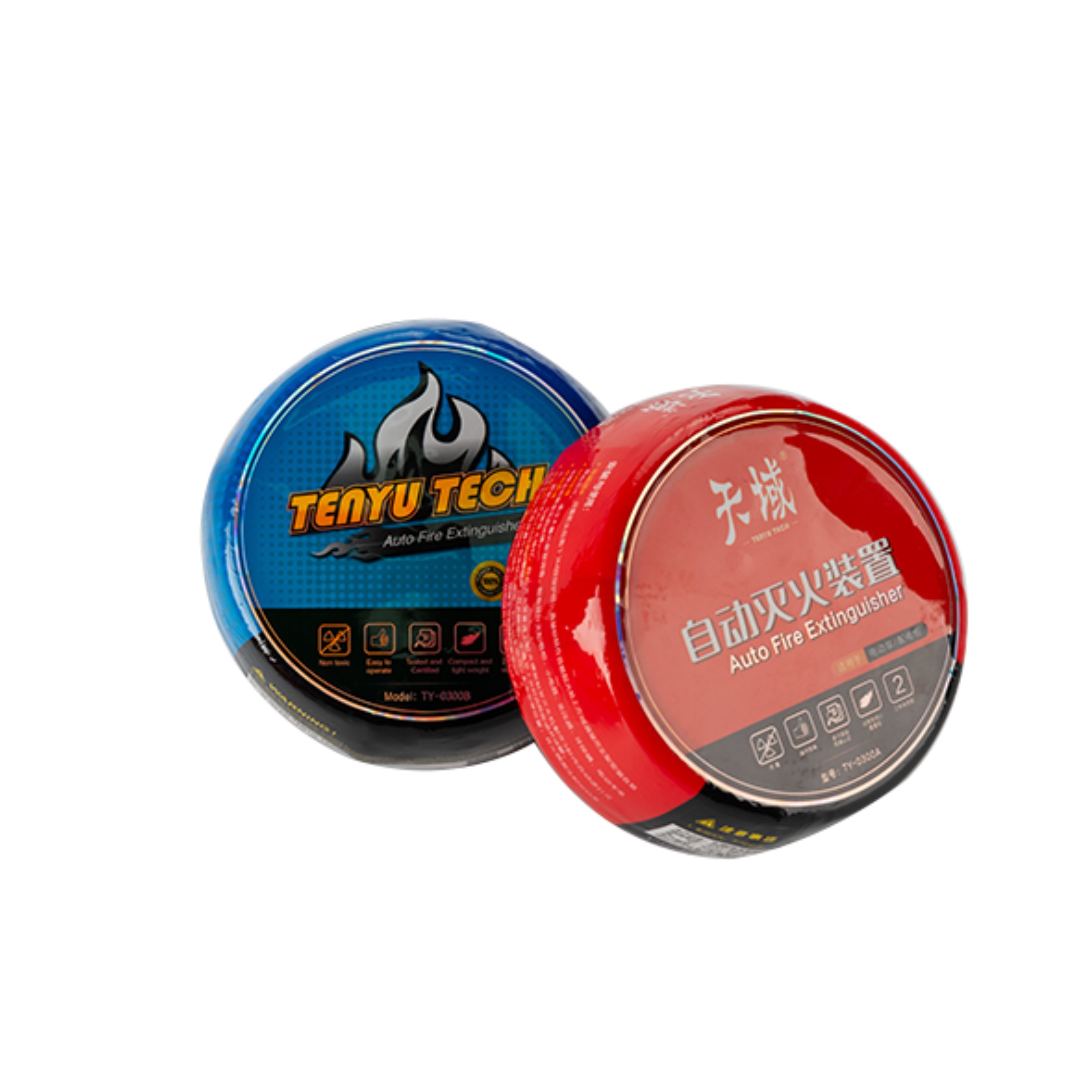 TENYU TECH Portable Size Dry Powder Car Fire Extinguisher