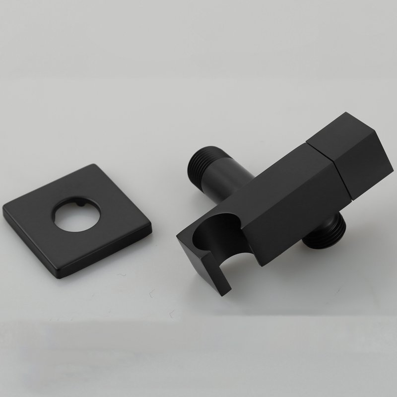 Black portable toilet bidet muslim shower self cleaning shattaf set bathroom faucet accessories