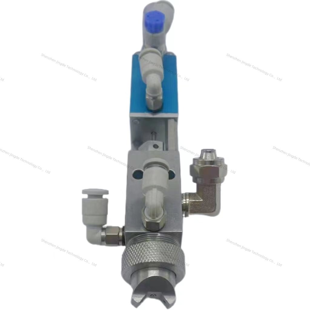 High efficiency glue spray valve pu gluing machine sponge hot-melt paper sheet gluing atomizing valve manufacturer