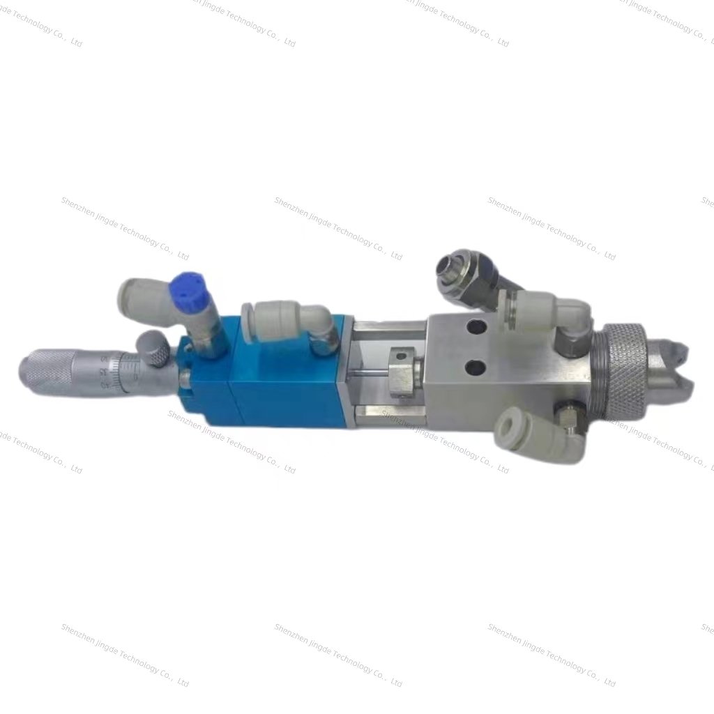 High efficiency glue spray valve pu gluing machine sponge hot-melt paper sheet gluing atomizing valve manufacturer