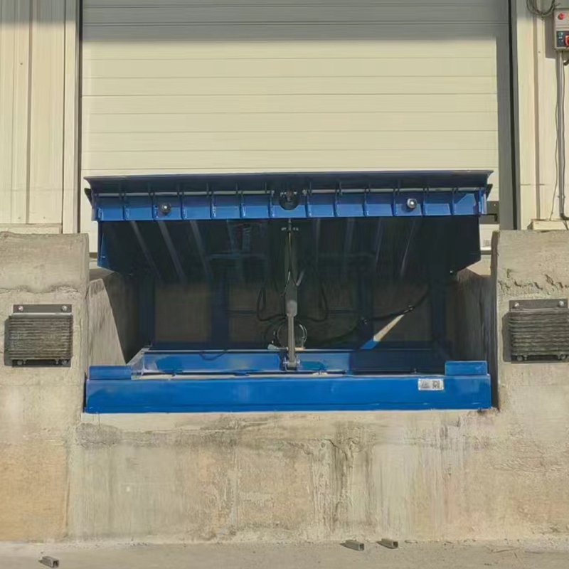 CE 6-10Ton Loading Ramp Hydraulic Dock Leveler For Truck Warehouse Container